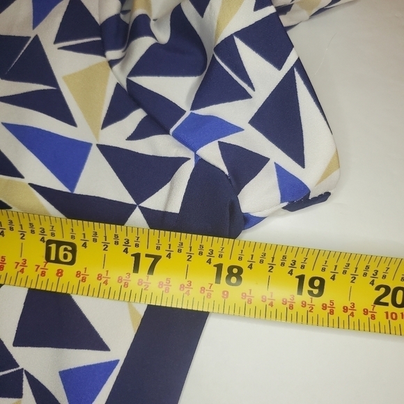 TAIL Women’s Mock Neck Quarter Zip Golf/Athletic Polo Top Blue Size Small - Picture 6 of 7